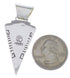 Southwest Jewelry Turquoise Inlay Slide Pendant EX28865